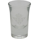 Set Tres Vasos Chupitos de Cristal Real Betis