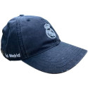 Gorra Real Madrid Negro Envejecido Hombre