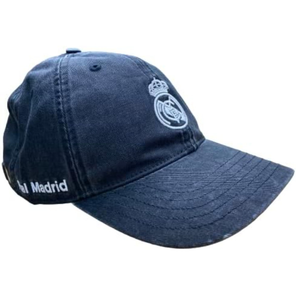 Gorra Real Madrid Negro Envejecido Hombre