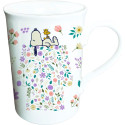 Taza Fina de Cerámica Snoopy 330 ML