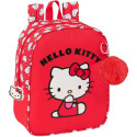 Mochila Guardería Adaptable A Carro Hello Kitty Iconic 27 CM