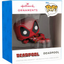Figura Navideña Hallmark Funko Pop Deadpool Tumbado