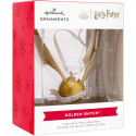 Figura Navideña Hallmark Harry Potter Golden Snitch 2024