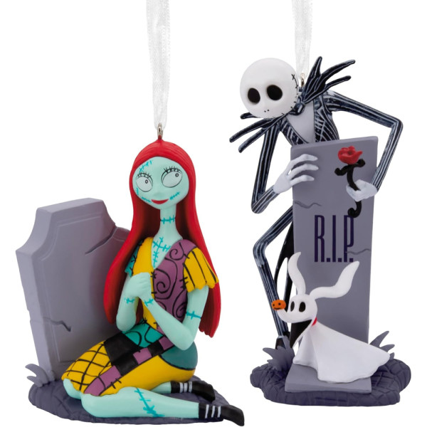 Figura Navideña Hallmark Better Together Pesadilla Antes de Navidad Jack y Sally