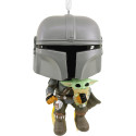 Figura Navideña Hallmark Funko Pop The Mandalorian and Grogu