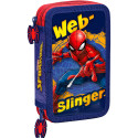 Plumier Doble Spiderman Web Slinger