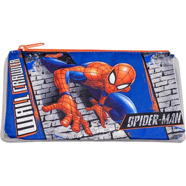 Estuche Portatodo Triple Spiderman Wall Crawler