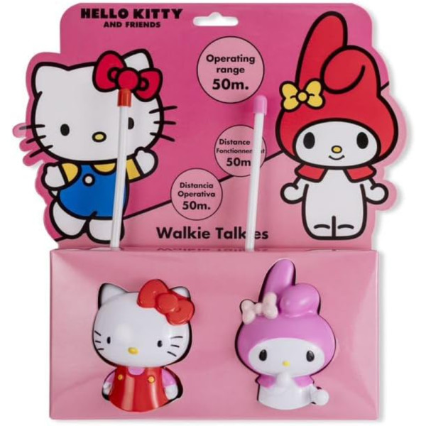 Walkie Talkies Hello Kitty 50 Metros
