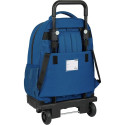 Mochila Trolley con Ruedas Compact Extraíble Munich Ultramar