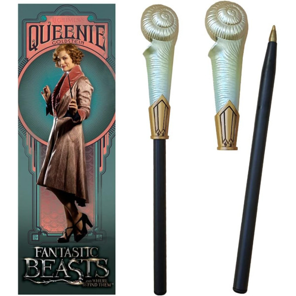 Bolígrafo Varita Marcapáginas Animales Fantásticos Queenie Goldstein Noble Collection
