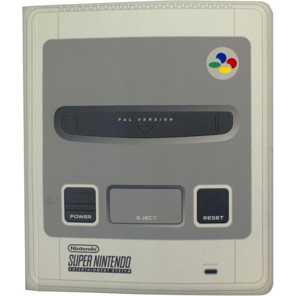 Super Nintendo Libreta Consola 200 Páginas