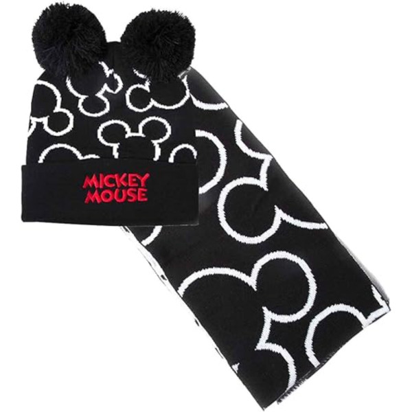Set de Invierno Gorro y Guantes Mickey Mouse Classic
