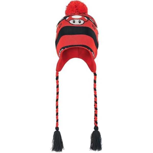 Gorro Laplander Super Mario Mushroom