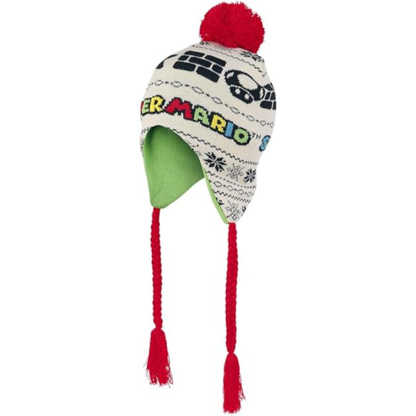 Gorro Laplander Super Mario Blocks and Power Ups