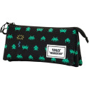 Estuche Portatodo Triple Space Invaders Army