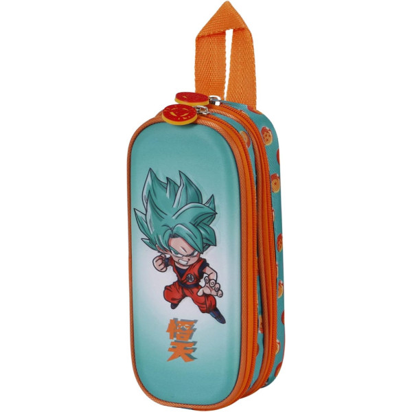 Estuche Portatodo Doble Dragon Ball Blue