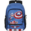 Mochila Doble Compartimento Fight Fan Capitán América Gears