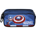 Estuche Portatodo Trick Fan 2.2 Triple Capitán América Gears
