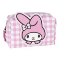 Neceser Hello Kitty Rosa A Cuadros