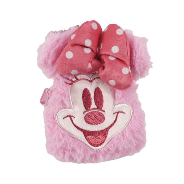Monedero 3D Peluche Minnie Mouse Rosa