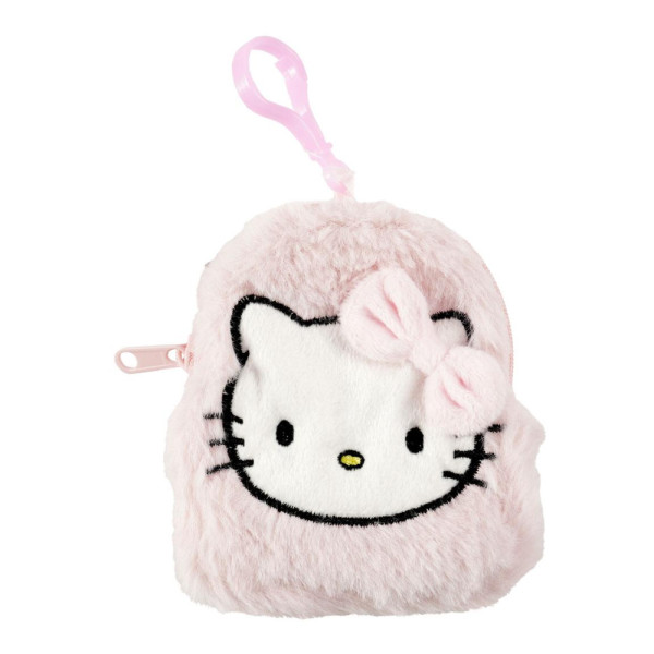 Monedero 3D Peluche Hello Kitty Rosa