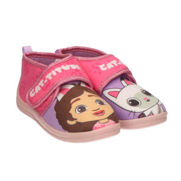 Zapatillas de Casa Media Bota La Casa de Muñecas de Gabby Cattitude Niña