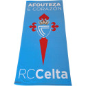 Toalla de Microfibra RC Celta de Vigo Afouteza E Corazón 180x90