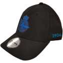 Gorra Deportivo de La Coruña Negra Escudo Azul Hombre