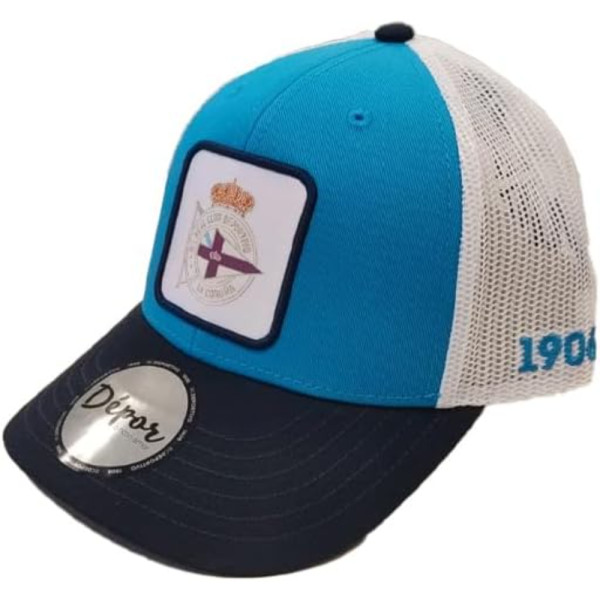 Gorra Deportivo de La Coruña Premium Trucker Escudo Hombre