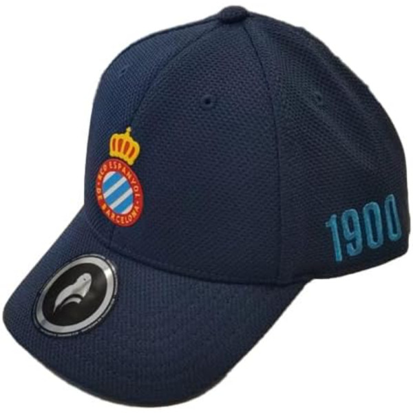 Gorra RCD Espanyol Premium Navy Escudo Junior