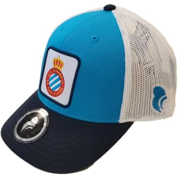Gorra RCD Espanyol Premium Trucker Escudo Junior