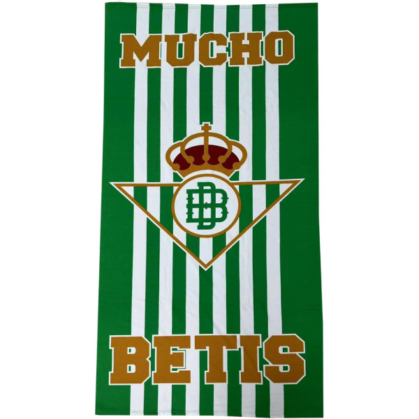 Toalla de Microfibra Real Betis Mucho Betis 180x90