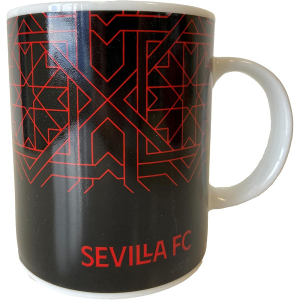Taza de Cerámica Sevilla FC Negra 250 ML