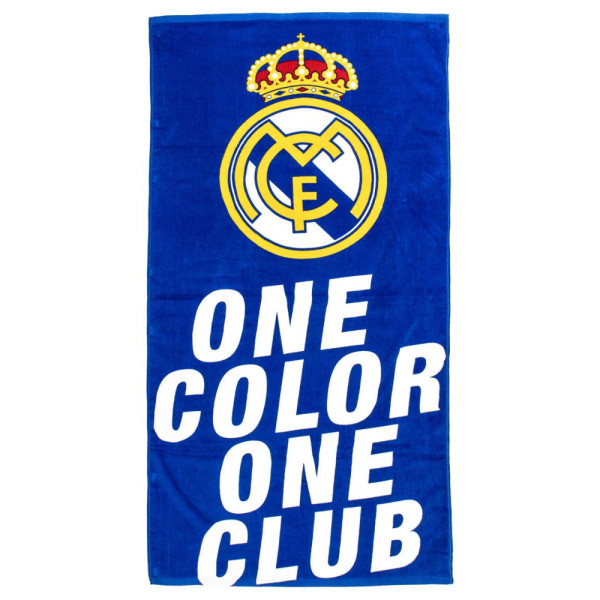 Toalla de Algodón Real Madrid One Color One Club Azul 140x70