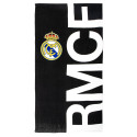 Toalla de Microfibra Real Madrid Escudo Rmcf Negro 180x90