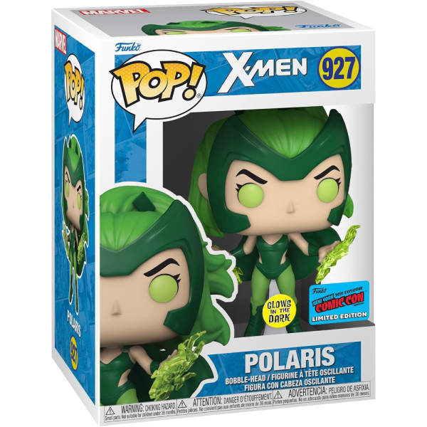 Figura Funko Pop! X-Men Polaris 927 Glow In The Dark