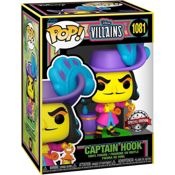 Figura Funko Pop! Disney Villains Captain Hook 1081 Special Edition