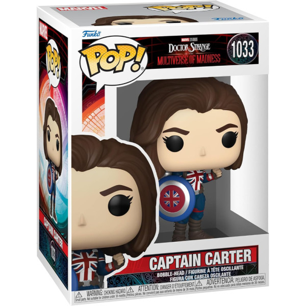 Figura Funko Pop! Doctor Strange Captain Carter 1033
