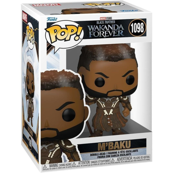 Figura Funko Pop! Black Panther Wakanda Forever Mbaku 1098