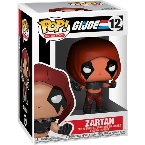 Figura Funko Pop! Gi Joe Zartan 12