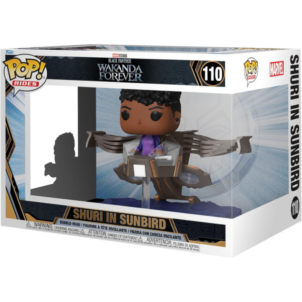 Figura Funko Pop! Black Panther Wakanda Forever Shuri In Sunbird 110