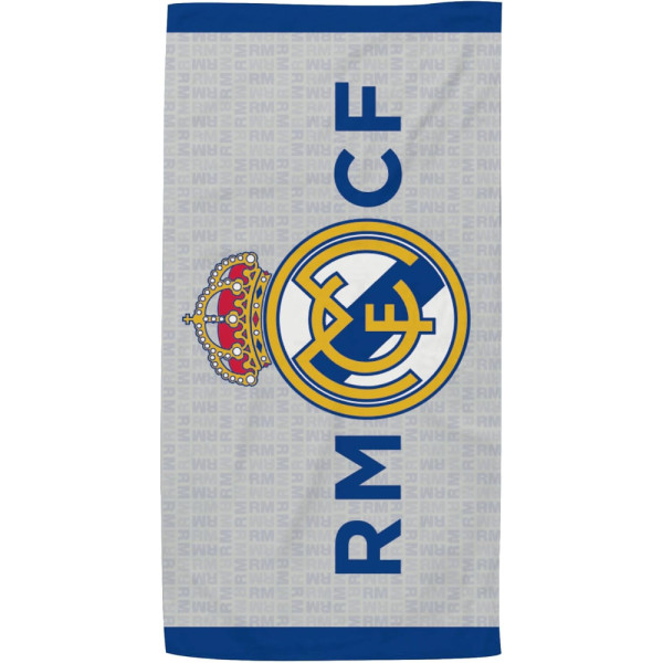Toalla de Microfibra Real Madrid Escudo Horizontal 140x70