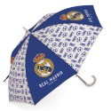 Paraguas Real Madrid Azul y Blanco Balones 86 CM
