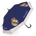 Paraguas Real Madrid Azul Marino y Blanco Escudos 95 CM