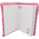 Cuaderno Libreta Plush Peluche Hello Kitty and Friends A5