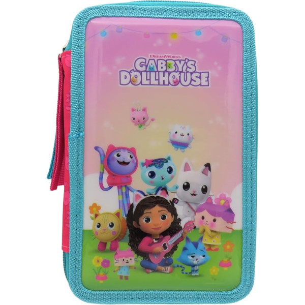 Plumier La Casa de Muñecas de Gabby 3 Pisos