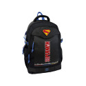 Mochila 2 Compartimentos Superman Black 43 CM