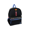 Mochila Superman Black Juvenil