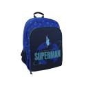 Mochila 2 Compartimentos Superman Blue 43 CM