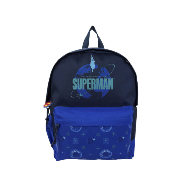 Mochila Superman Blue Juvenil
